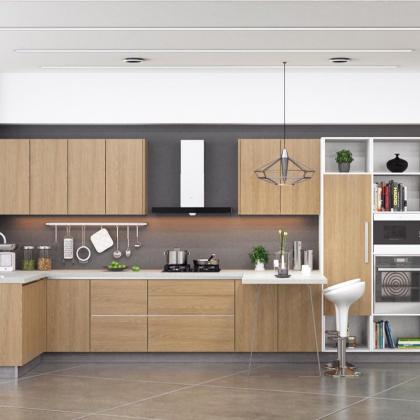 modern apartment kitchen cabinet